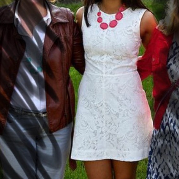 H&M white lace mini dress - Picture 2 of 2